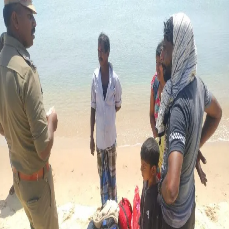 four-people-from-the-same-family-went-to-dhanushkodi-as-refugees