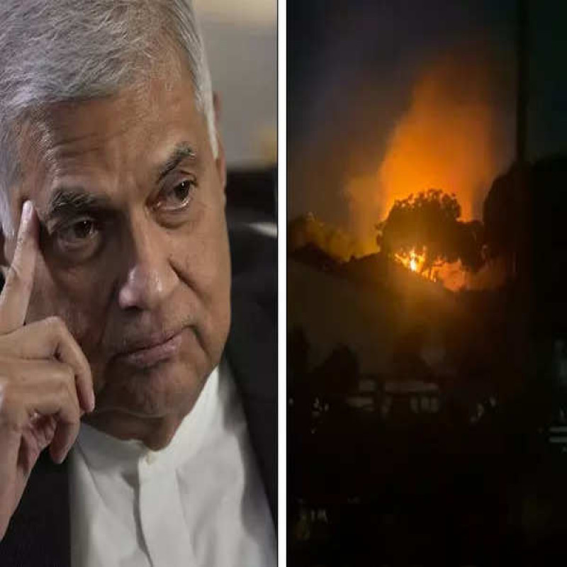 ranil-wikramasinghe-house-fire