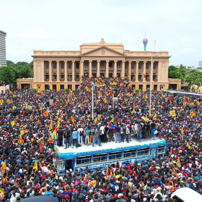 the-'gudu'-people-are-currently-staying-in-the-empty-protest-arena---prasanna-ranatunga!