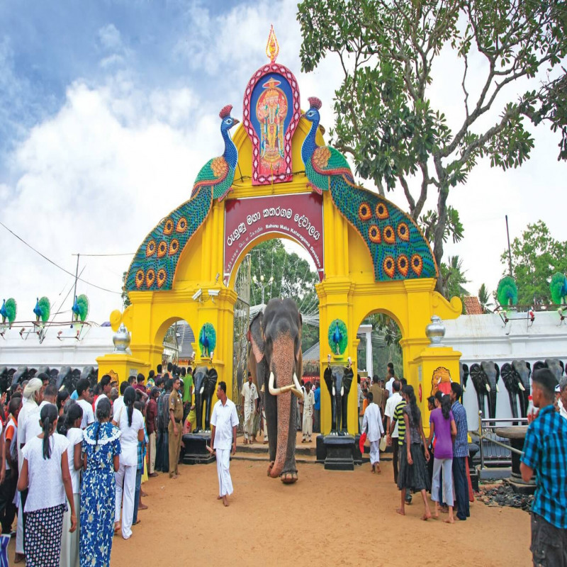 today-is-the-annual-flag-hoisting-of-kandan-temple-in-kathirgamam