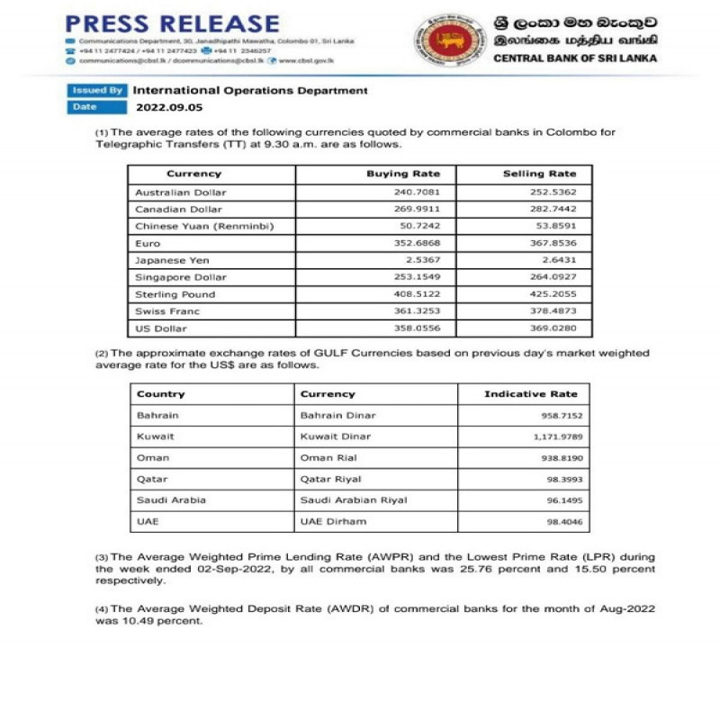 the-change-in-the-value-of-the-dollar-today..!-notification-issued-by-central-bank