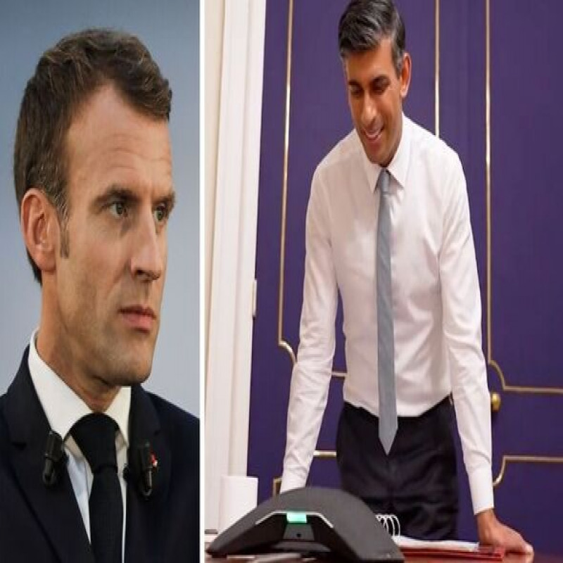 french-president-macron-joins-hands-with-rishi-sunak---action-to-be-taken