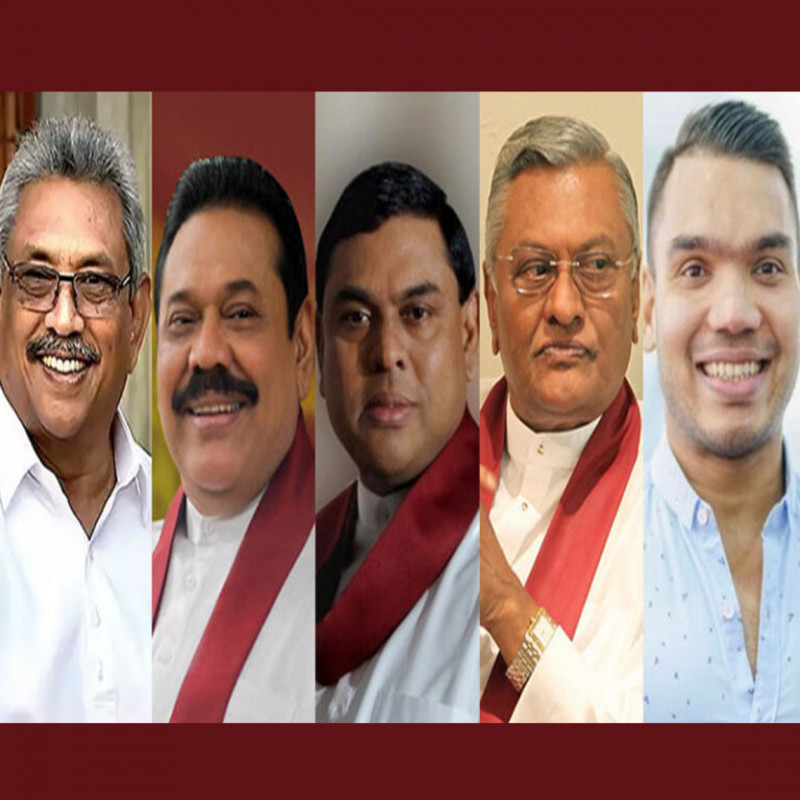 mahinda-rajapaksa's-family-in-the-country-is-a-group-that-lives-without-working
