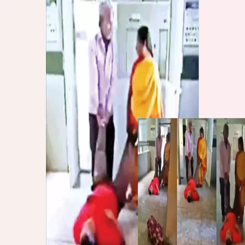 no-wheelchair---tragedy-of-patient-being-dragged-by-legs-(video)