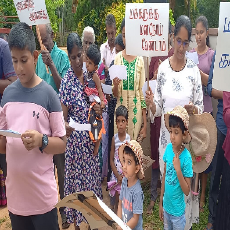 protest-against-telecom-tower-in-jaffna-missing-relatives