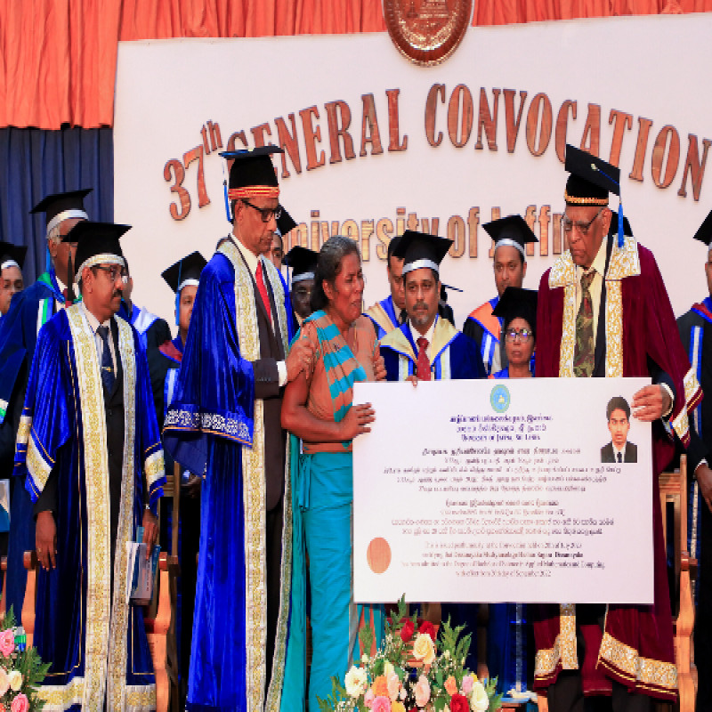 a-mother-tearfully-receives-her-dead-son's-title---jaffna.-excitement-at-the-university-graduation-ceremony..!-.