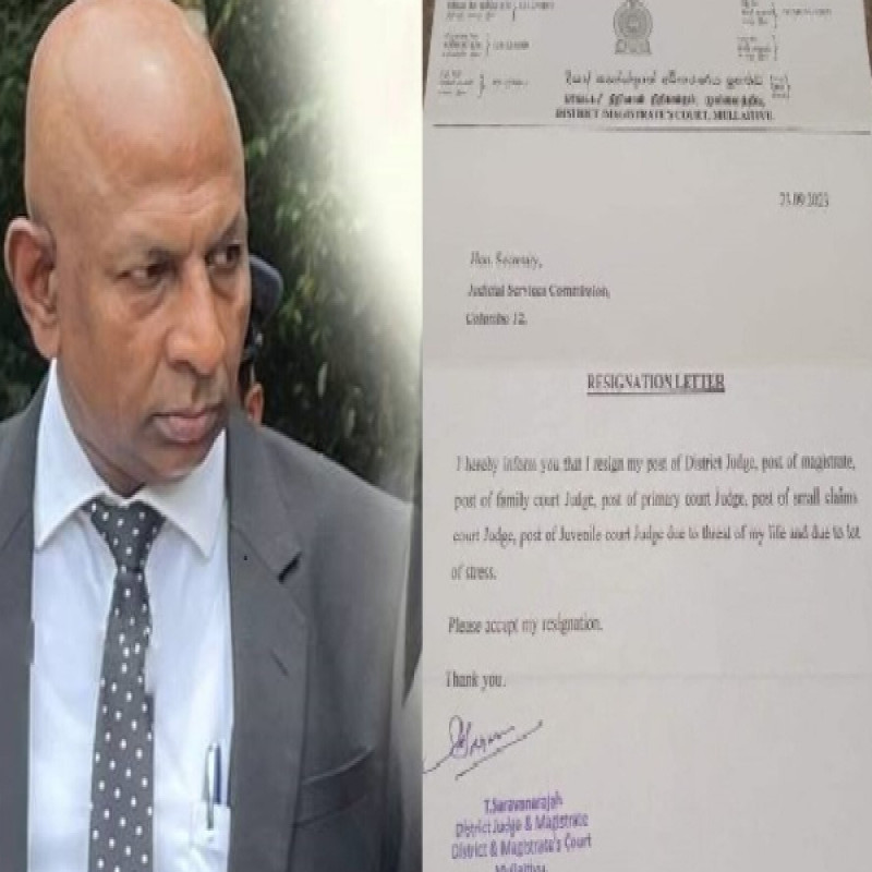 the-first-judge-in-the-history-of-sri-lanka-to-resign-due-to-threats-to-his-life:-ranil-is-in-a-position-to-answer