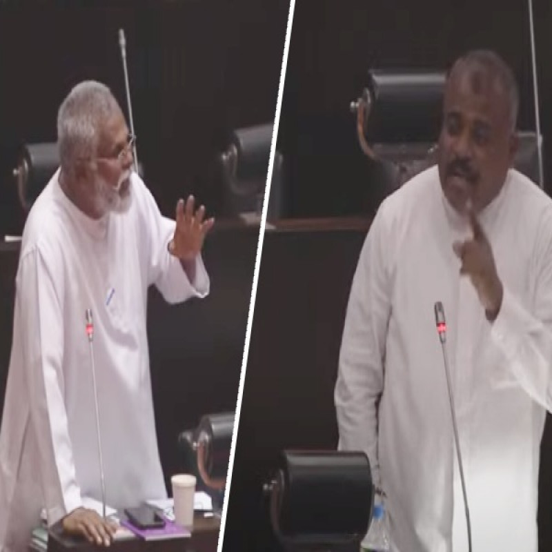 gajendran-and-devananda-s-argument-in-parliament
