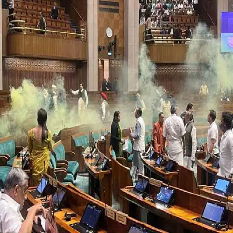 threw-teargas-shells-inside-the-indian-parliament