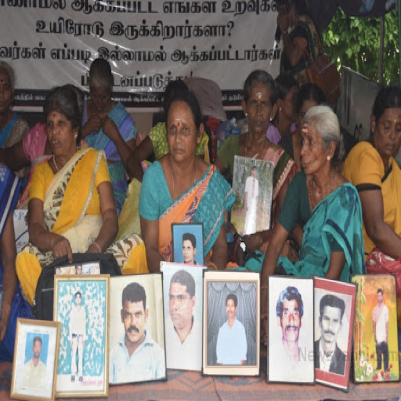 relations-disappeared-persons-protest-in-vavuniya