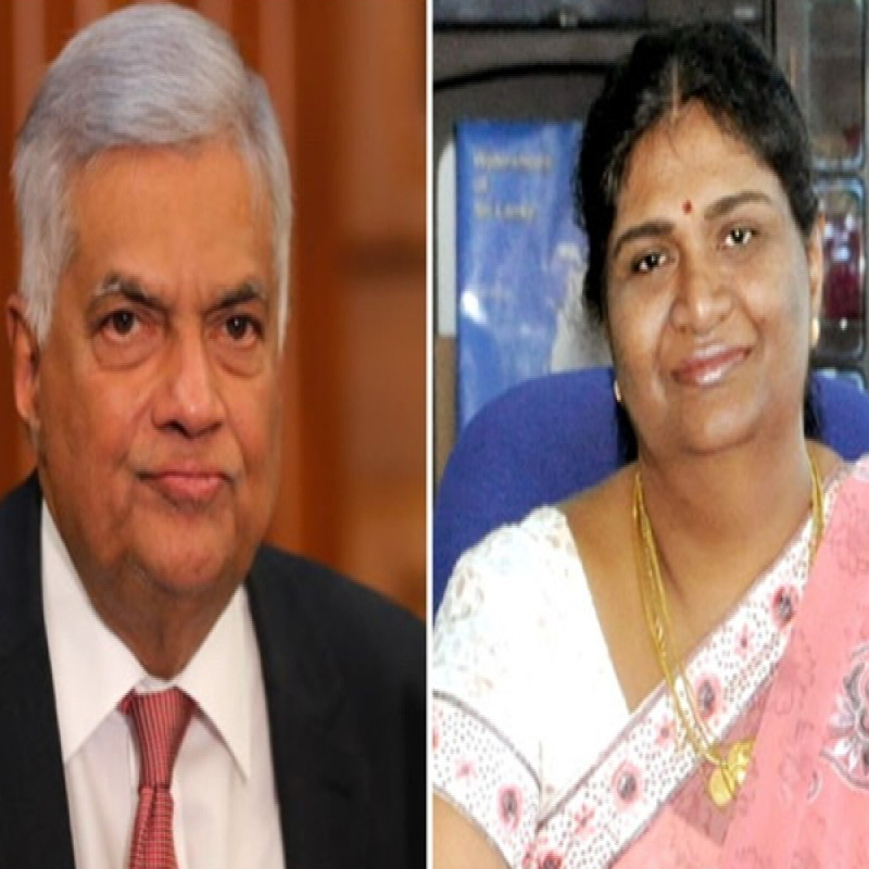 two-women-protested-to-meet-ranil-in-mullaitivu