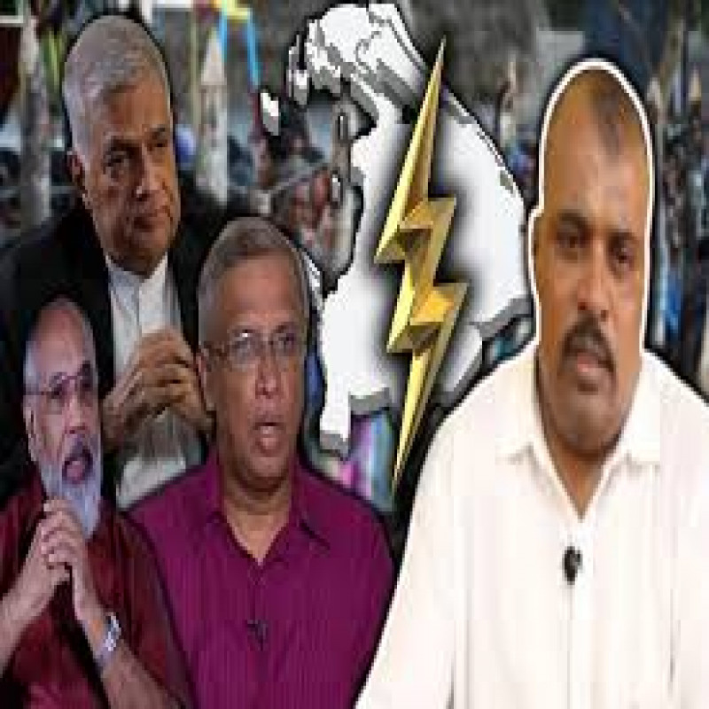 anti-national-sumanthran-trying-to-hide-ranil's-political-trend:-gajendran-in-a-harsh-tone
