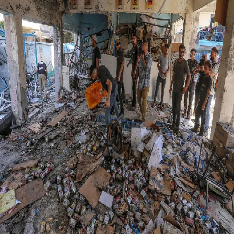 israeli-strike-on-gaza-school-killed-six-un-staff