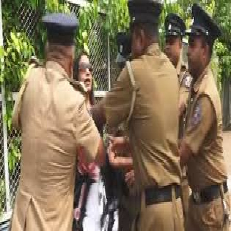 the-politician-who-attacked-the-police-in-the-protest-in-support-of-ranil-was-arrested