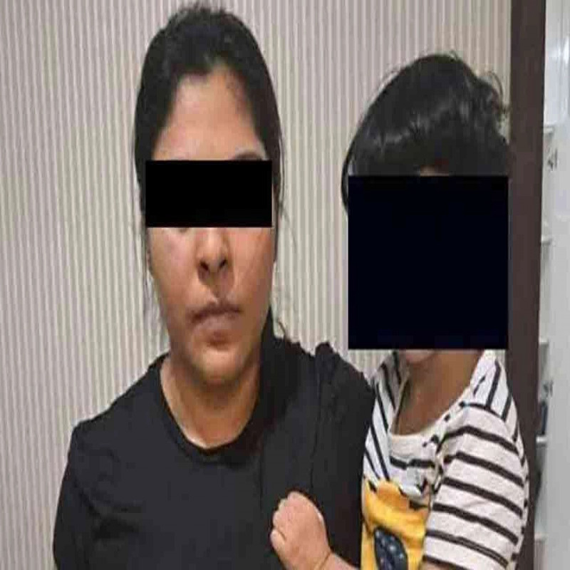 beko-saman's-wife,-who-was-arrested-in-indonesia,-arrived-in-sri-lanka-with-her-child:-intensive-investigation-begins